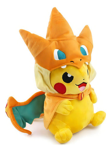 Pikachu Cosplay Mega Charizard Y