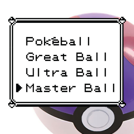 Master Ball - Pokébola Abre e Fecha + Pokémon Surpresa