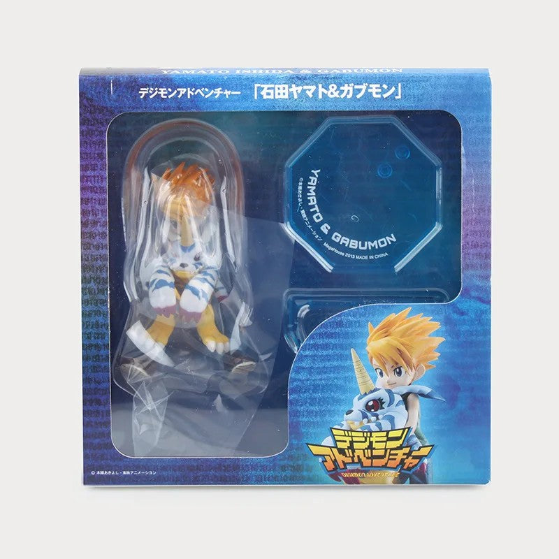 Digimon Figure - Yamato + Gabumon (caixa)