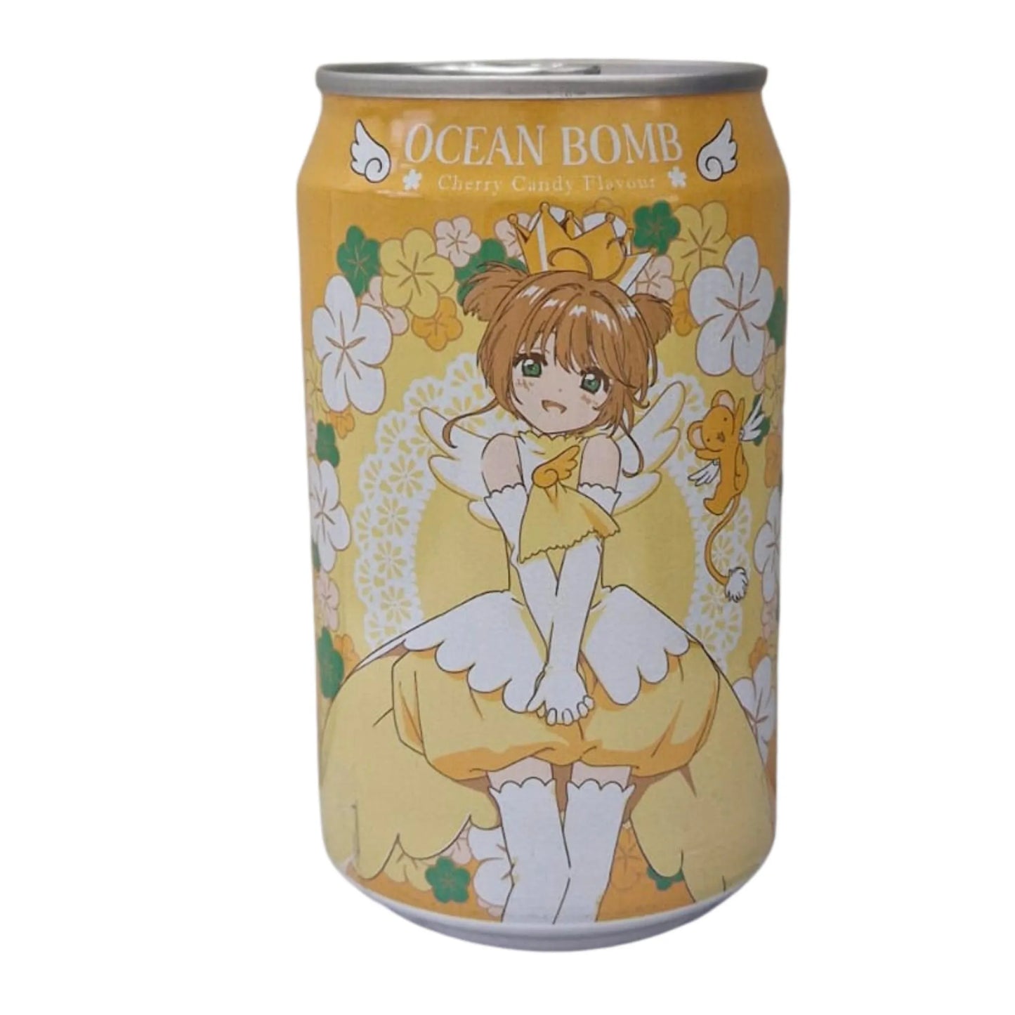 Bebida Gaseificada OCEAN BOMB (330ml) - Sakura Card Captors - Sabor Cereja