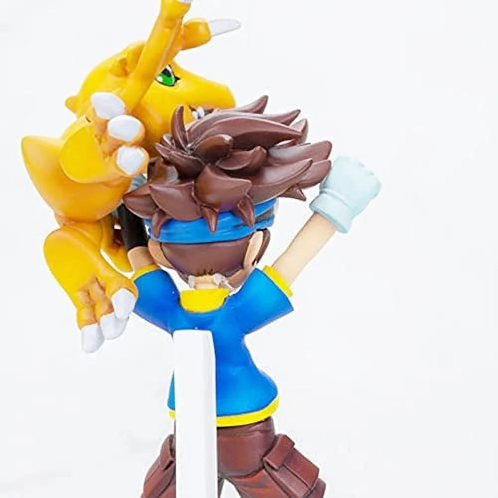 Taichi e Agumon - Action Figure Digimon 15cm