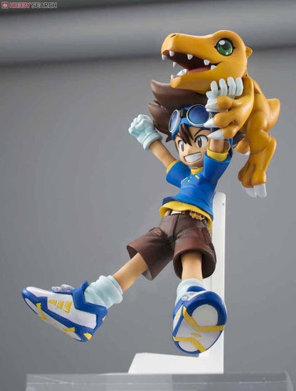Taichi e Agumon - Action Figure Digimon 15cm