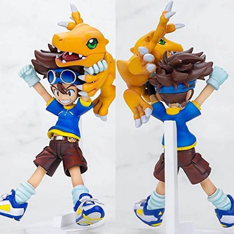 Taichi e Agumon - Action Figure Digimon 15cm