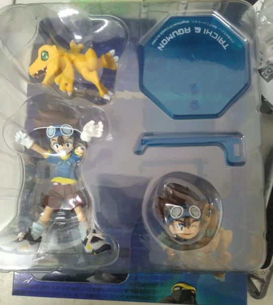 Taichi e Agumon - Action Figure Digimon 15cm