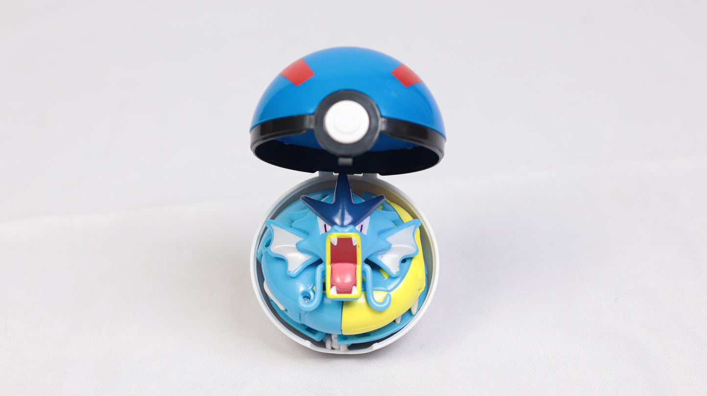 Pokémon Articulado - Gyarados + Great Ball (na Caixa)