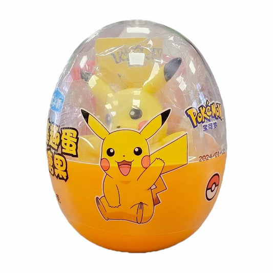 Snack LEDA 8g com boneco do Pikachu - Ovo Transparente