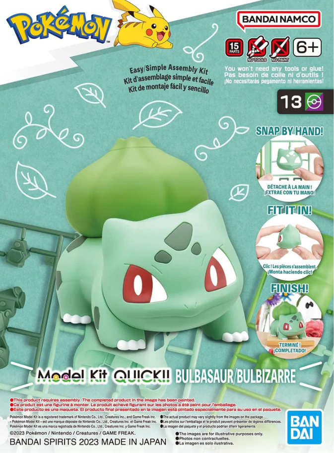 Model Kit - Bulbasaur (Original)
