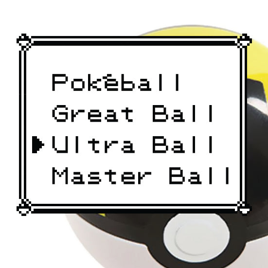 Ultra Ball - Pokébola Abre e Fecha + Pokémon Surpresa