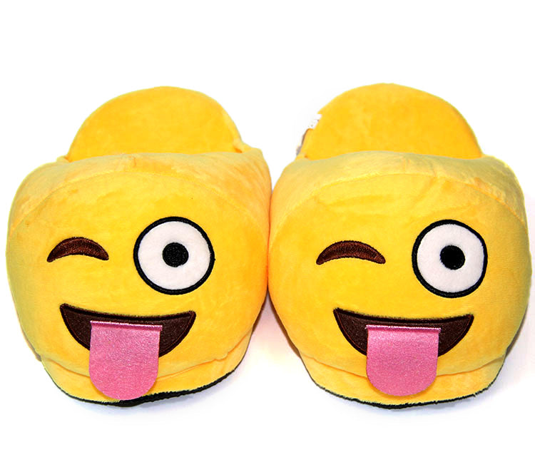 Pantufa Emoji - Mostrando a Língua