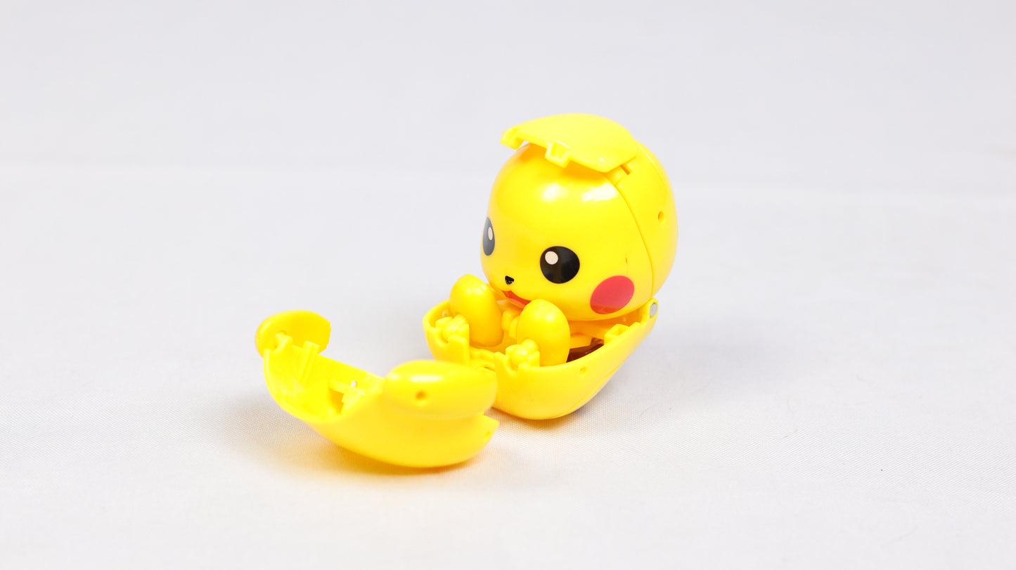 Pokémon Articulado - Pikachu na Pokébola (na Caixa)