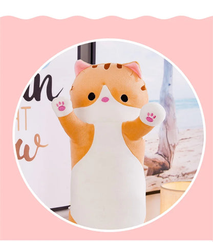 Gato Comprido 50cm - Laranja