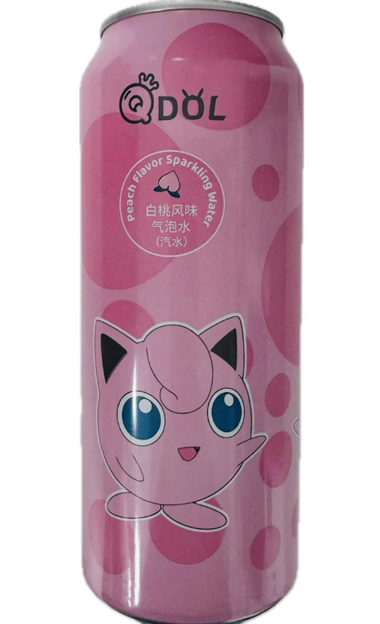 Bebida Gaseificada QDOL 500 ml Jigglypuff - Sabor Pêssego