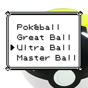 Ultra Ball - Pokébola Abre e Fecha + Pokémon Surpresa
