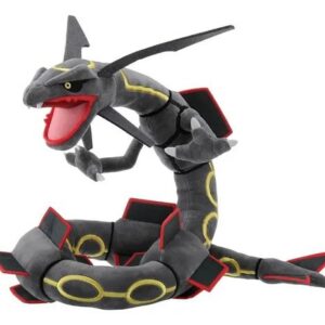 Rayquaza Shiny - Pelúcia Articulada 75cm