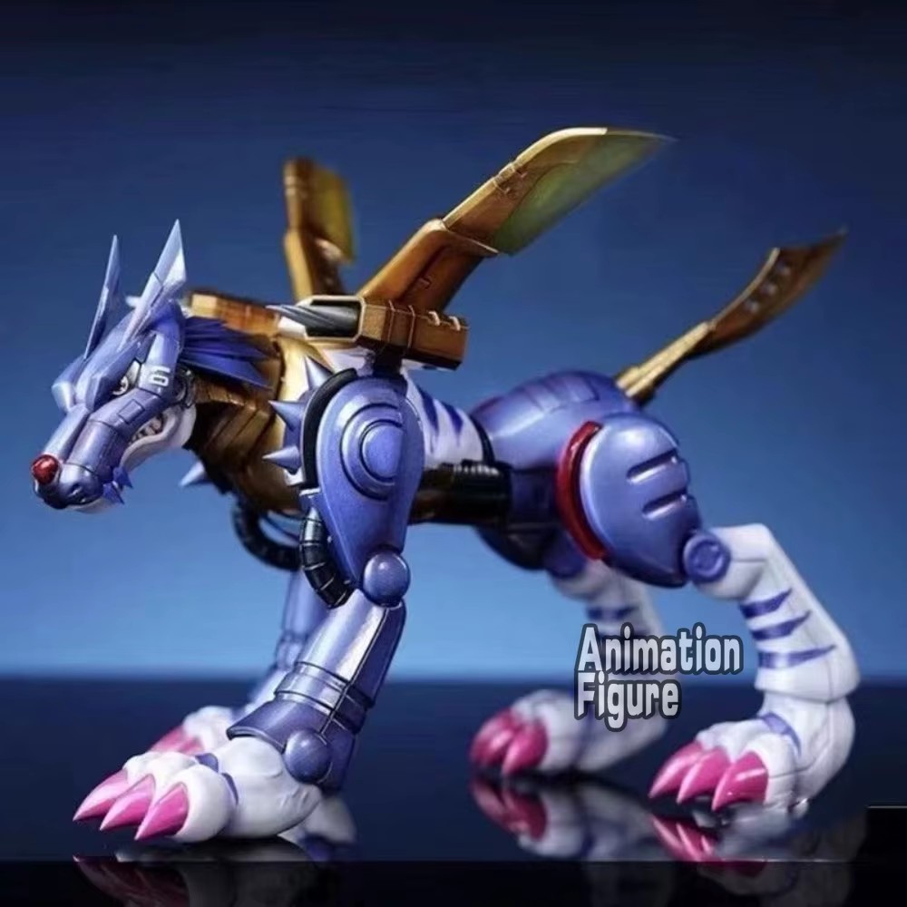 Metal Garurumon Figure 9cm - Imagem 3