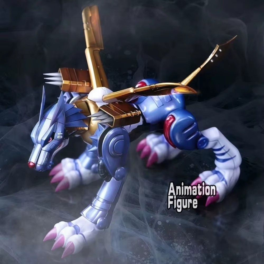 Metal Garurumon Figure 9cm - Imagem 4