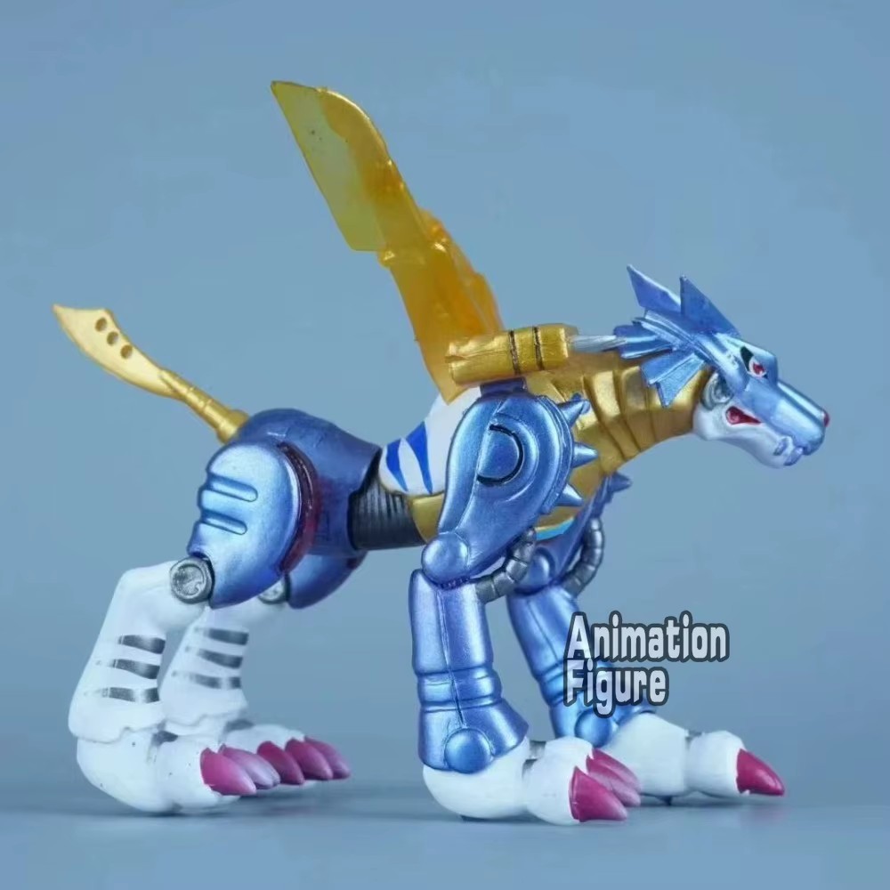 Metal Garurumon Figure 9cm - Imagem 6