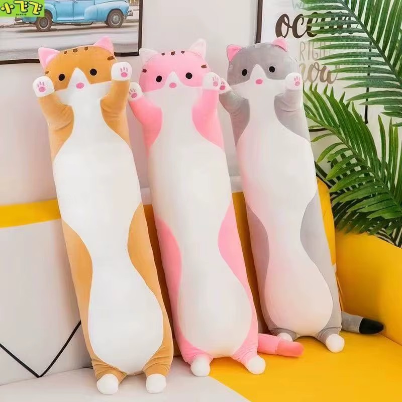 Gato Comprido 50cm - Frajola (preto e branco) - Imagem 3