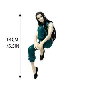 Hunter x Hunter Action Figure - Illumi Zoldyck - 14cm (sem caixa)