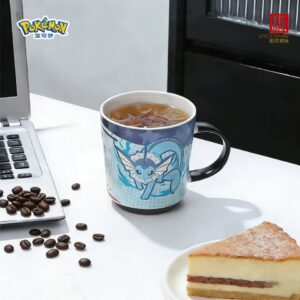 Caneca Muda de Cor Pokémon (Vaporeon e Flareon) - Original na Caixa